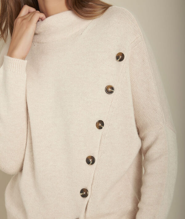 Pull laine détails boutons Flèche | 1-2-3 Pull laine détails boutons Flèche PhotoZ | 1-2-3