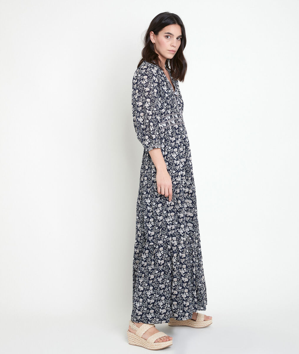 Robe longue imprimée Loanne | 1-2-3 Robe longue imprimée Loanne PhotoZ | 1-2-3