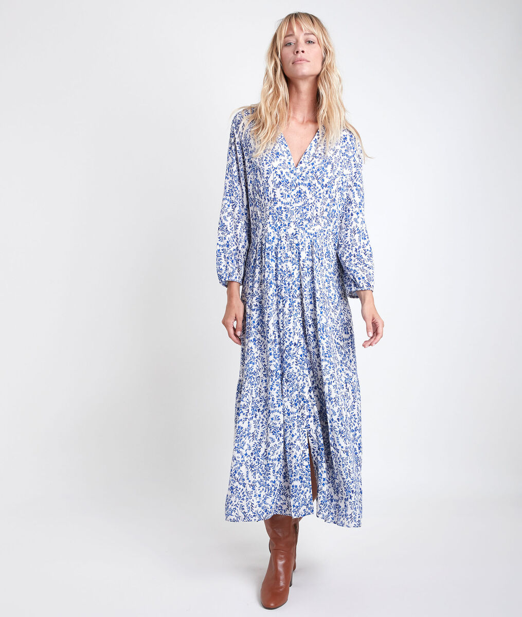 Robe longue imprimée Carola | 1-2-3 Robe longue imprimée Carola PhotoZ | 1-2-3