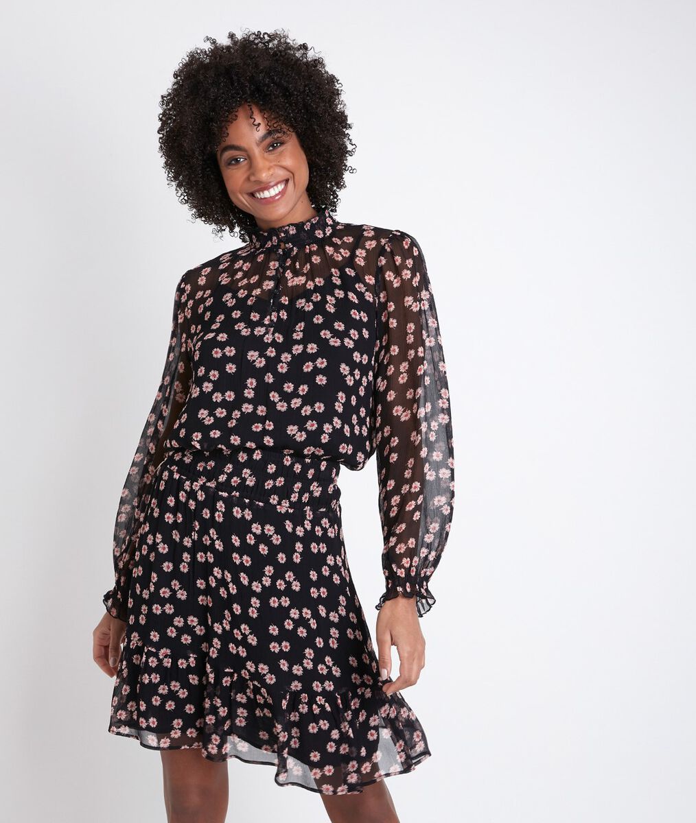 Blouse imprimée Jinsu | 1-2-3 Blouse imprimée Jinsu PhotoZ | 1-2-3