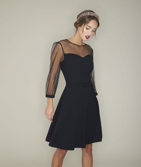 Robe en crêpe tulle Rina | 1-2-3 Robe en crêpe tulle Rina PhotoZ | 1-2-3