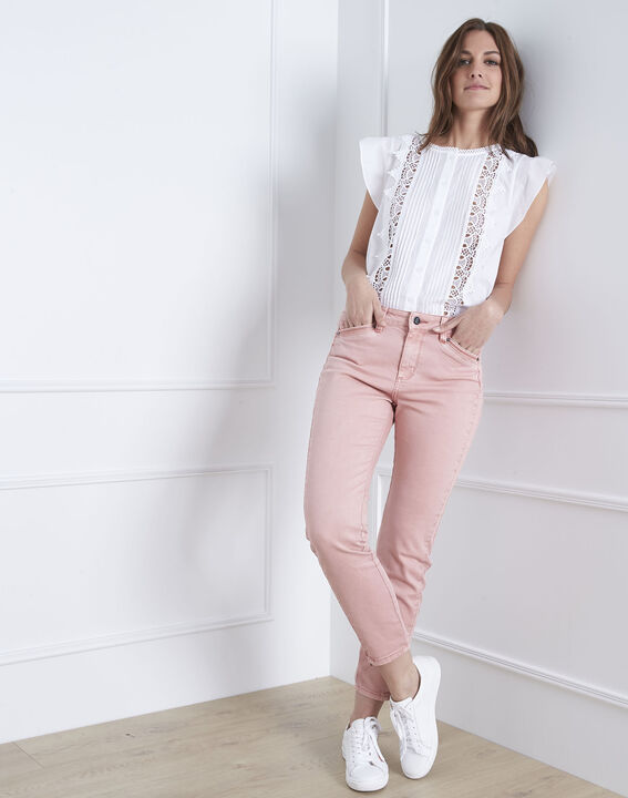 Jean rose slim à zips Opéra | 1-2-3 Jean rose slim à zips Opéra PhotoZ | 1-2-3