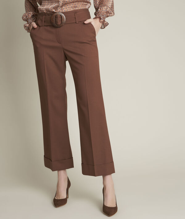 Pantalon droit cropped Ivane | 1-2-3 Pantalon droit cropped Ivane PhotoZ | 1-2-3