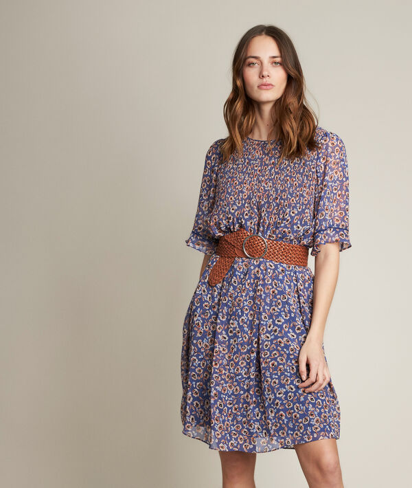 Robe plissée imprimée Coralia | 1-2-3 Robe plissée imprimée Coralia PhotoZ | 1-2-3