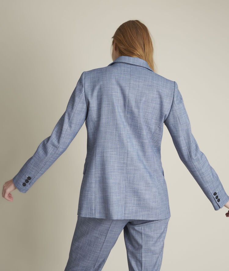 Veste de tailleur leila marine.