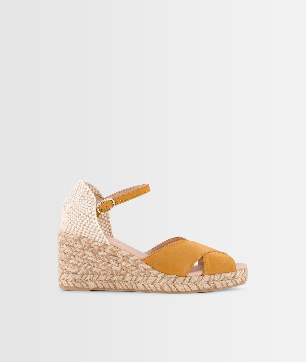 Espadrilles miel en cuir Grazia | 1-2-3 Espadrilles miel en cuir Grazia PhotoZ | 1-2-3
