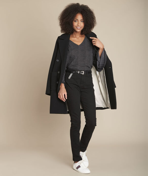 L'Elégant push-up : jean slim noir Salima | 1-2-3 L'Elégant push-up : jean slim noir Salima PhotoZ | 1-2-3