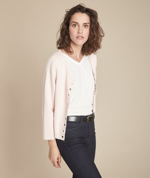 Gilet poudre compact œillets Abricotier | 1-2-3 Gilet poudre compact œillets Abricotier PhotoZ | 1-2-3
