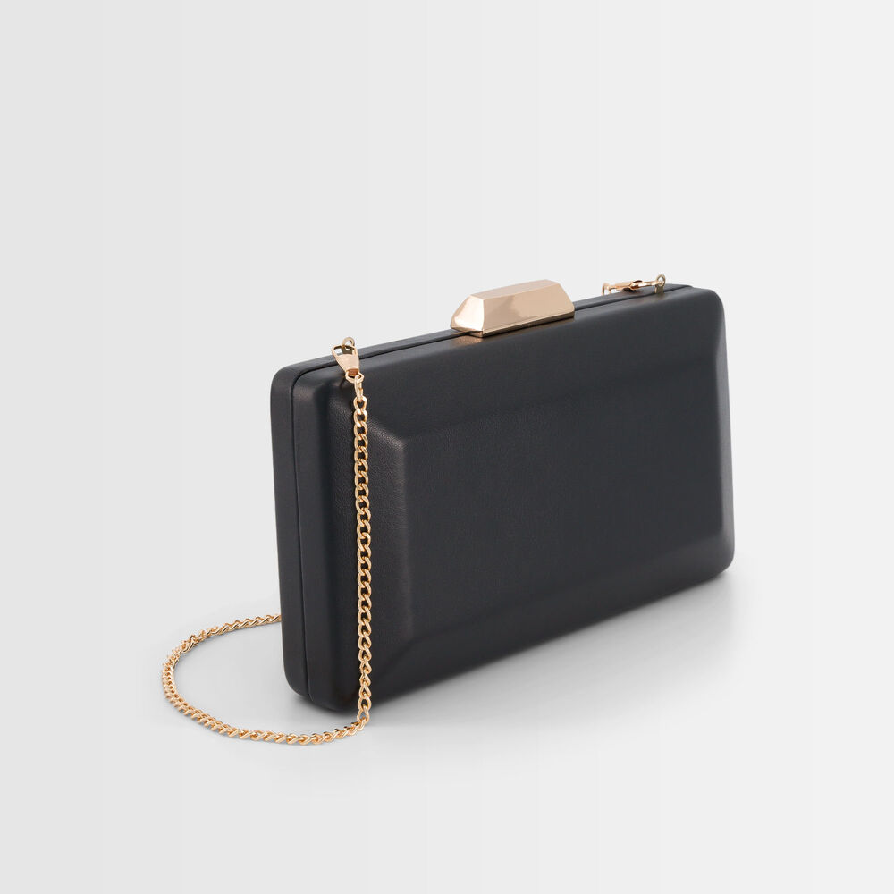 Pochette noire daphné noir.