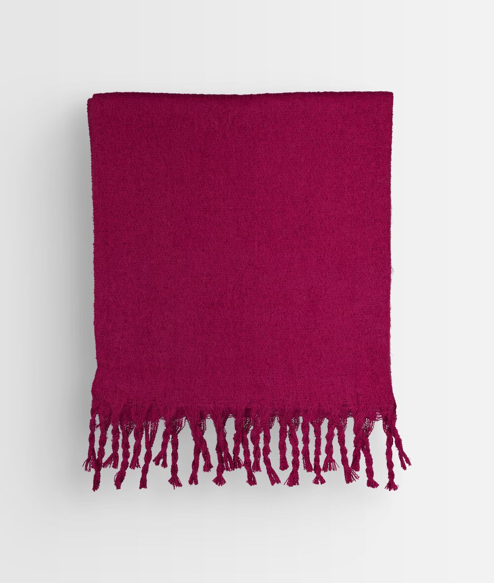 Echarpe épaisse fuchsia hama fuchsia fonce.