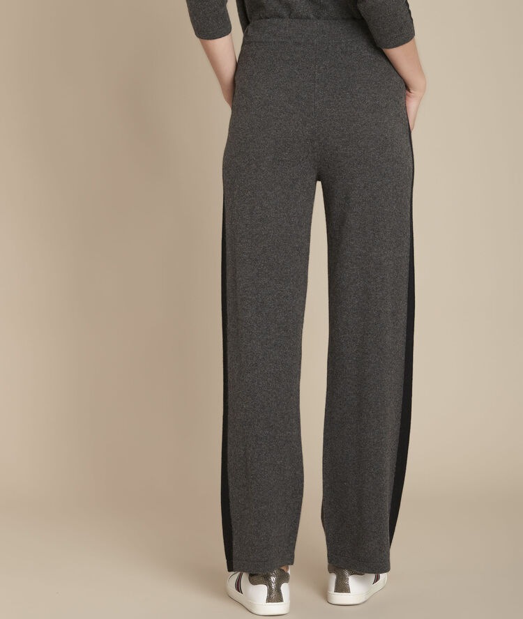 Antracietgrijze wijde broek flashback anthracite.