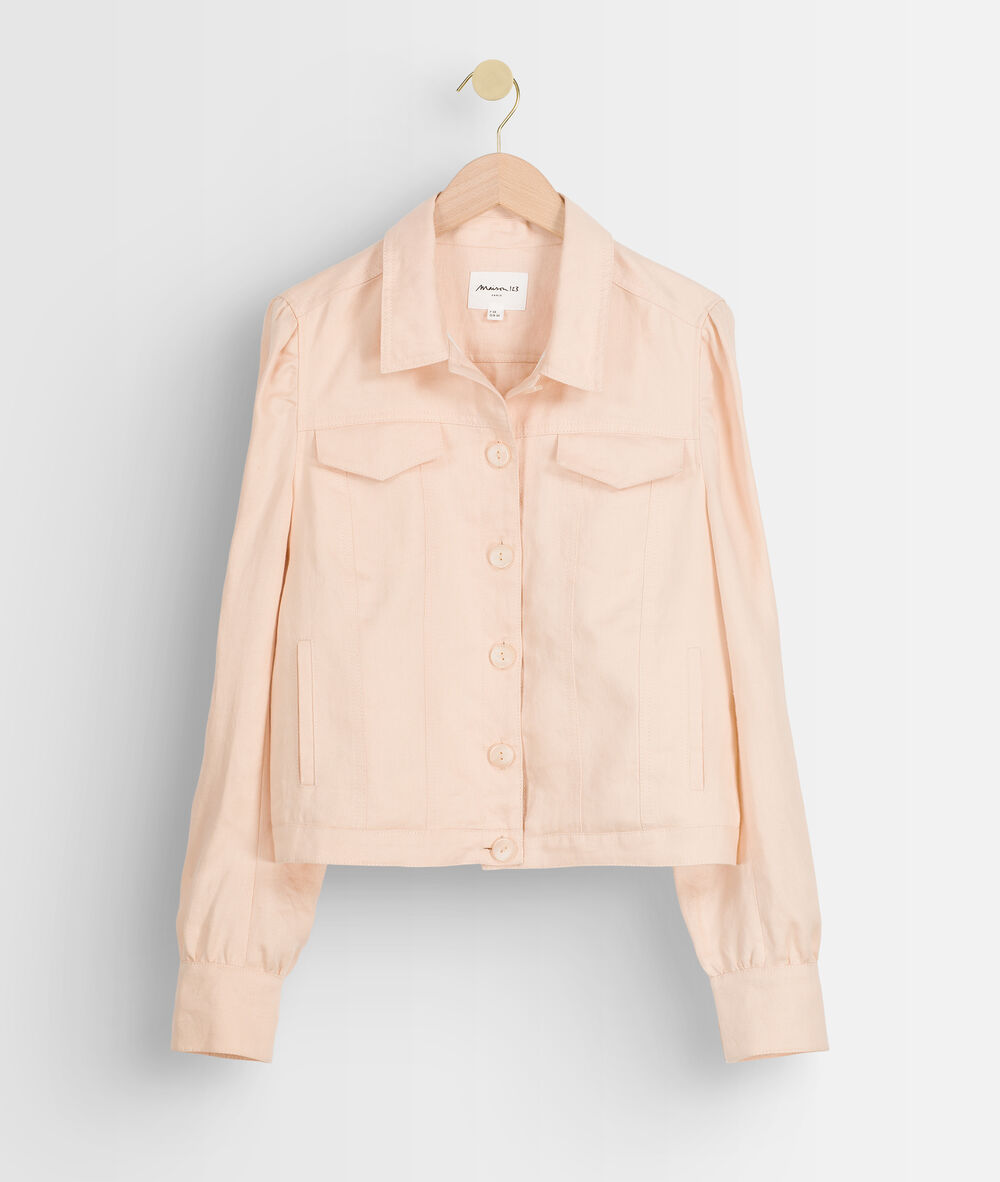 Veste en lin pêche passion peche.