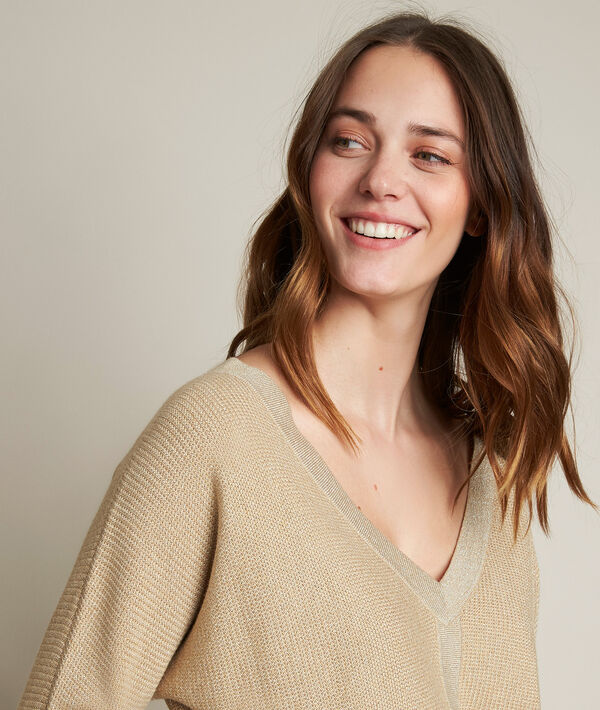 Pull doré Diamond | 1-2-3 Pull doré Diamond PhotoZ | 1-2-3