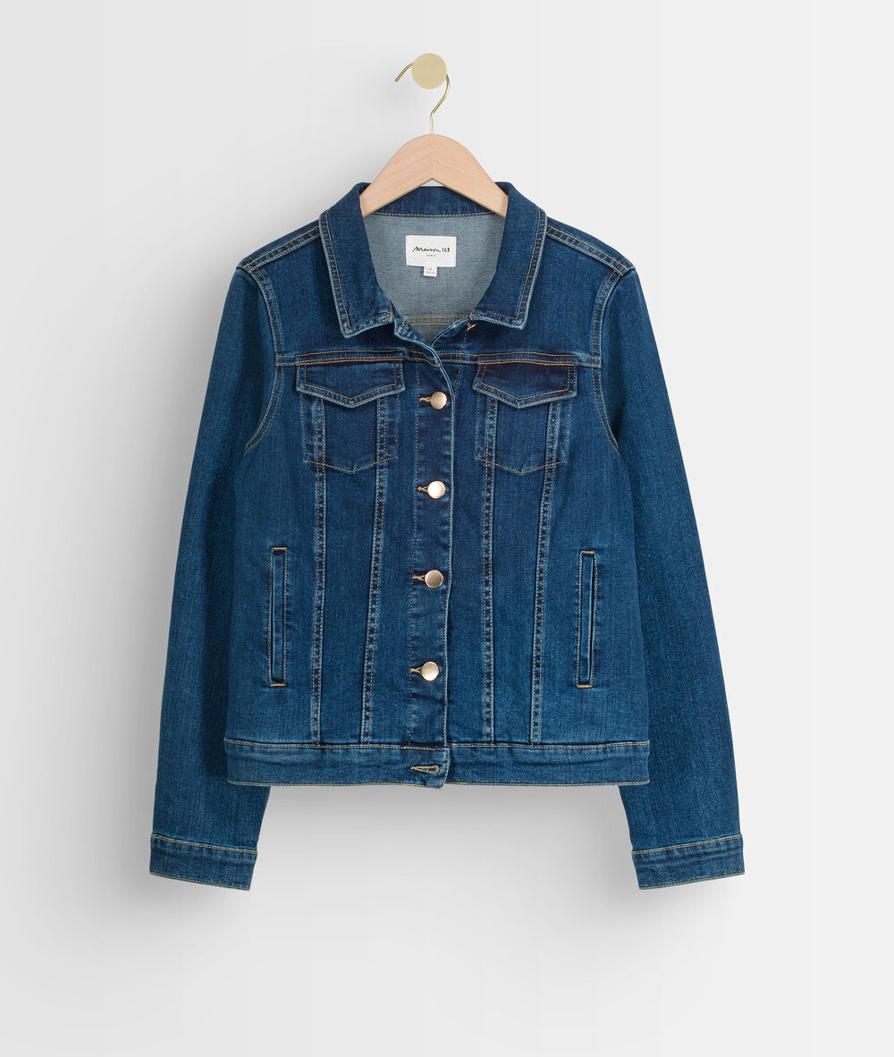 Veste en denim brut palmyre denim brut.
