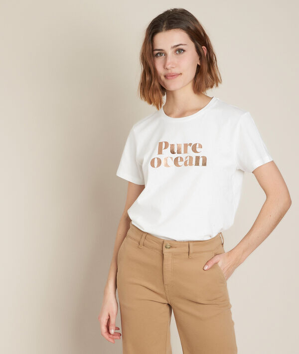 Tee-shirt sérigraphié en coton biologique Dream | 1-2-3 Tee-shirt sérigraphié en coton biologique Dream PhotoZ | 1-2-3