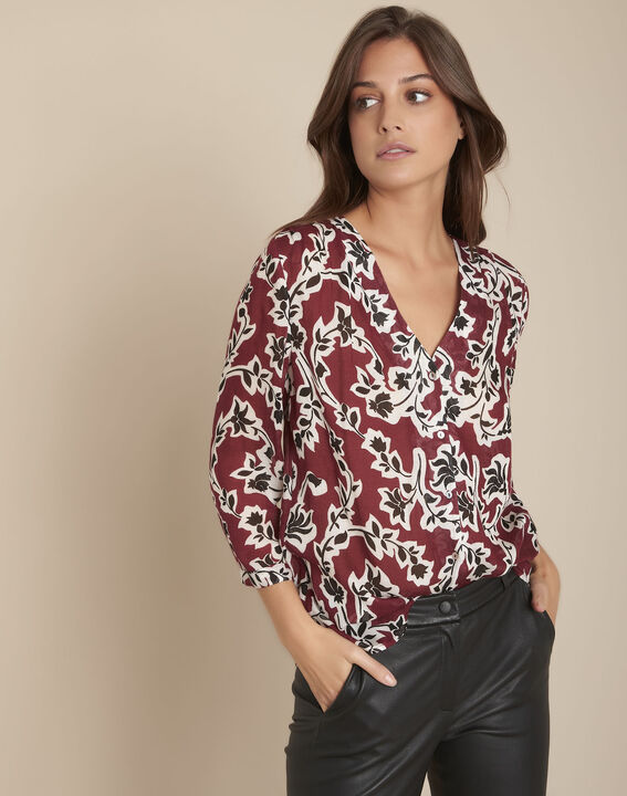 Blouse imprimée Madena | 1-2-3 Blouse imprimée Madena PhotoZ | 1-2-3