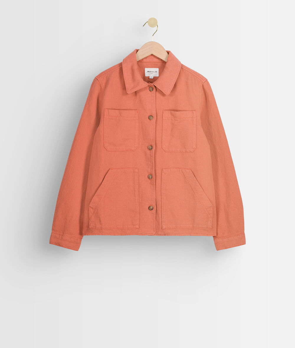 Veste en coton et lin pêche romea pêche.