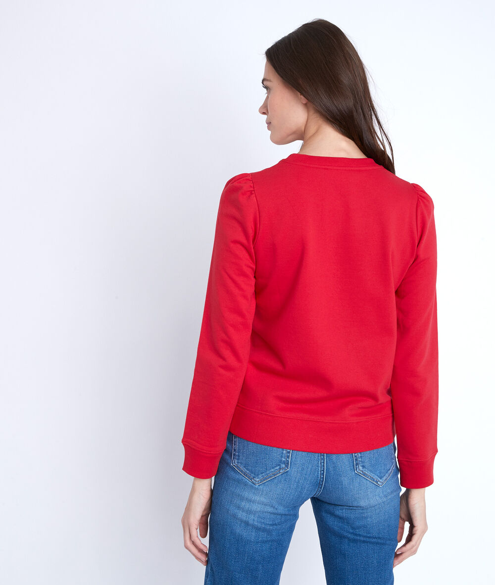 Sweat rouge ivao rouge.