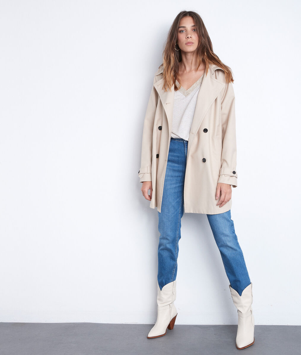 Trench à capuche beige KATE | 1-2-3 Trench à capuche beige KATE PhotoZ | 1-2-3