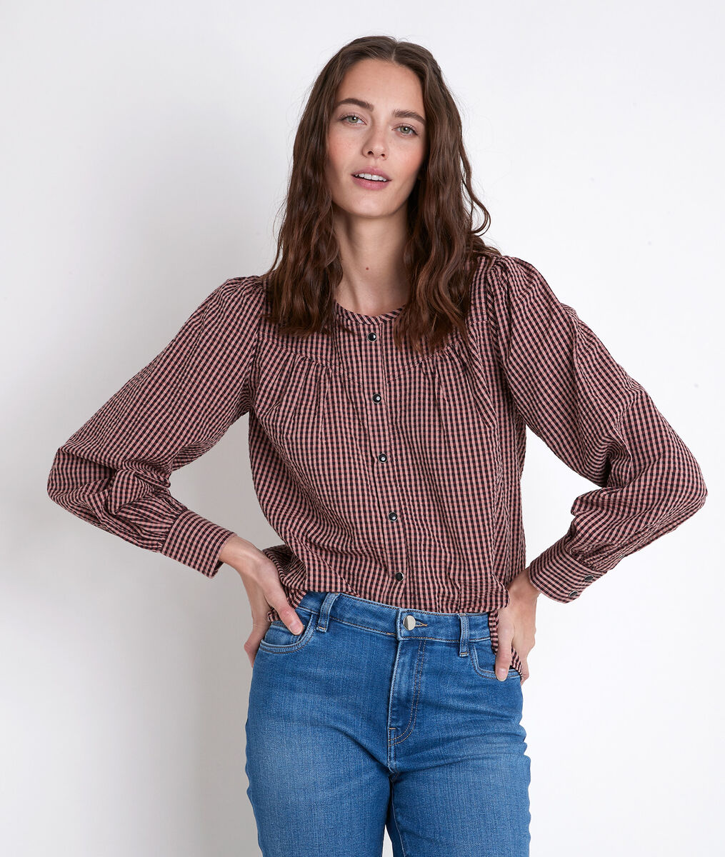 Blouse à carreaux Trudy | 1-2-3 Blouse à carreaux Trudy PhotoZ | 1-2-3
