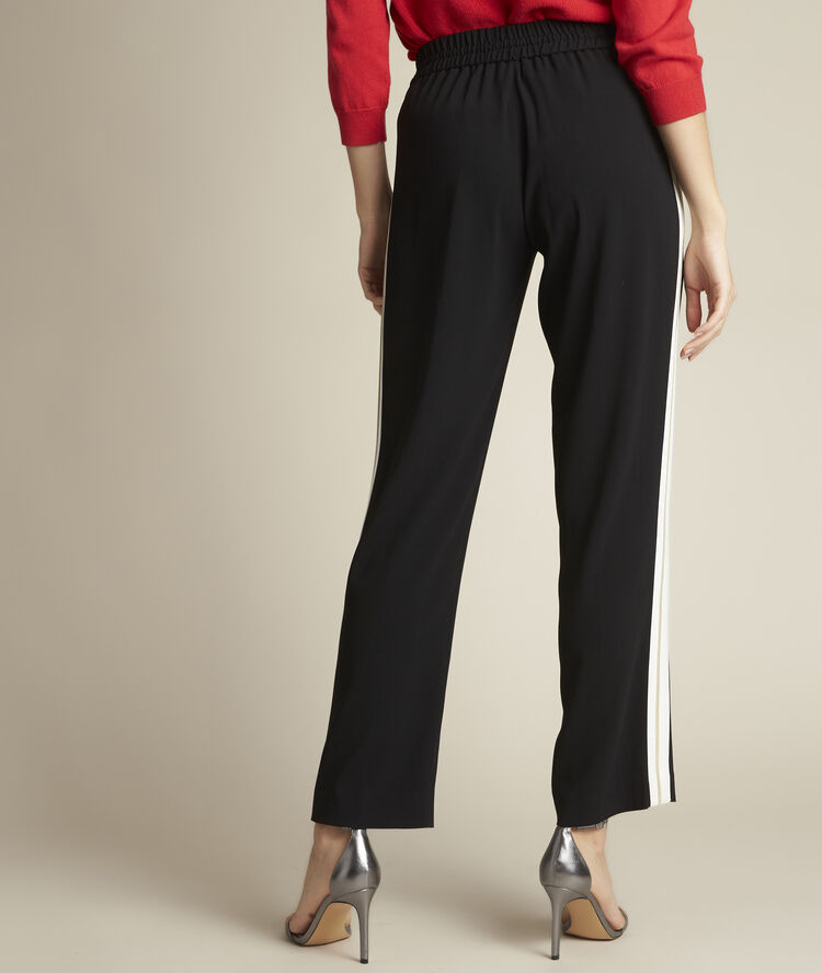 Pantalon droit jogging eder noir.