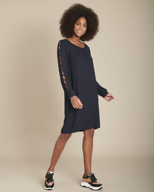 Robe droite fluide marine istoria marine.