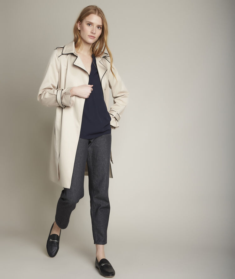 Blouse fluide marine elisee marine.