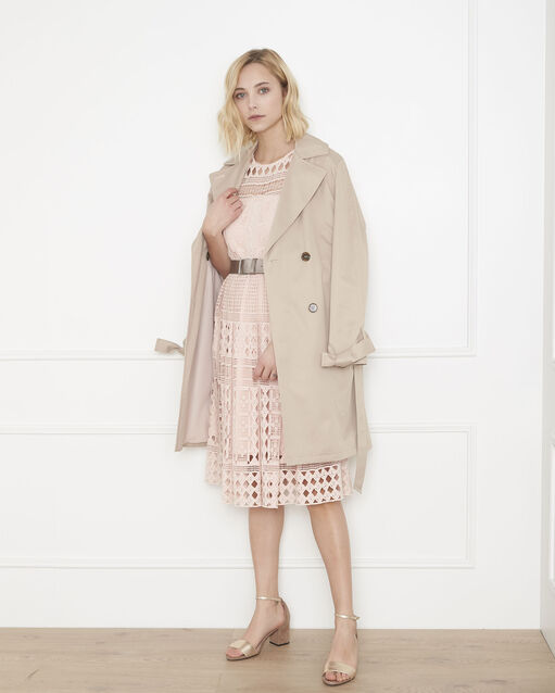 Robe poudre dentelle graphique Honore (2) - Maison 123