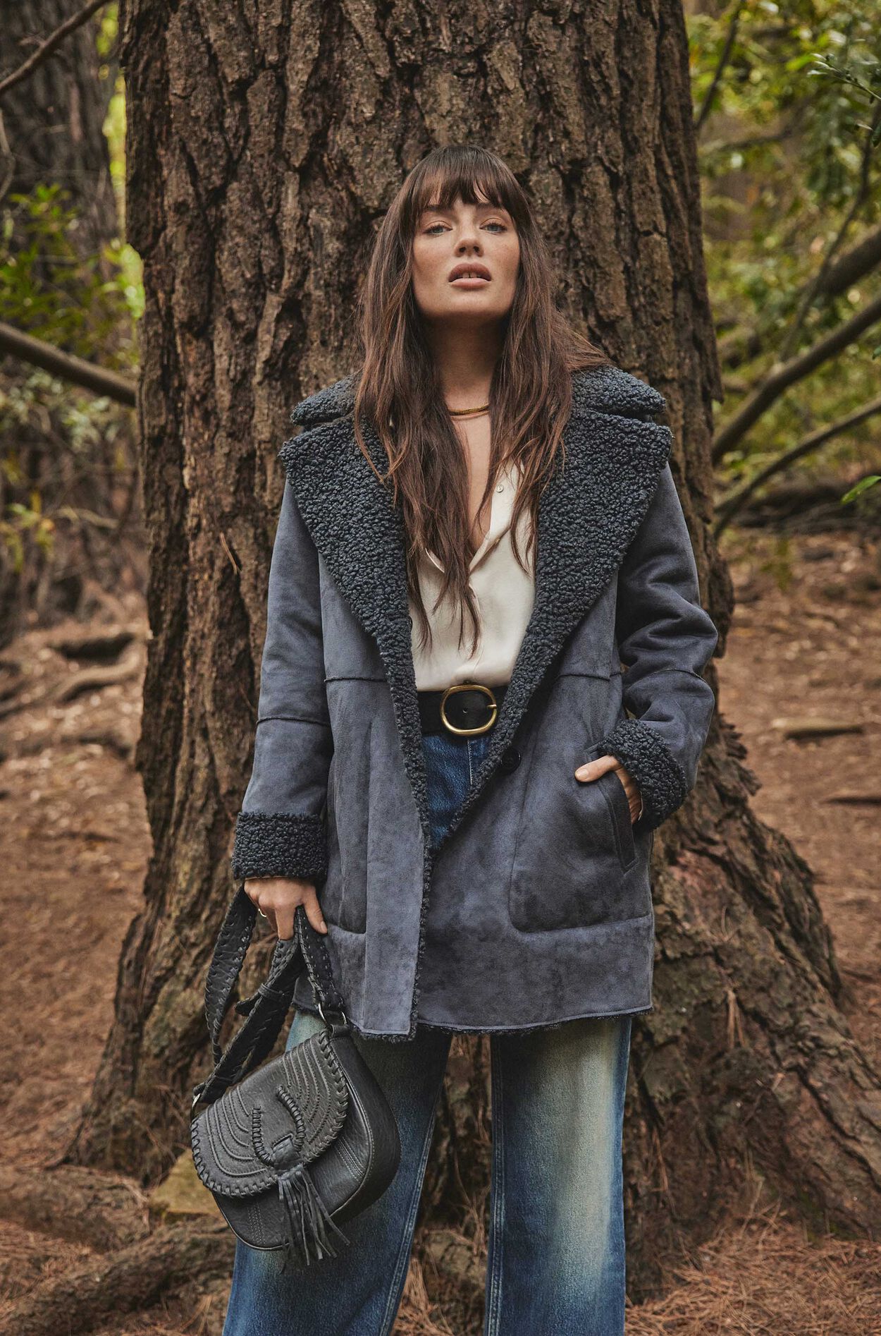 Manteau fourré odelie Maison 123 taille 42