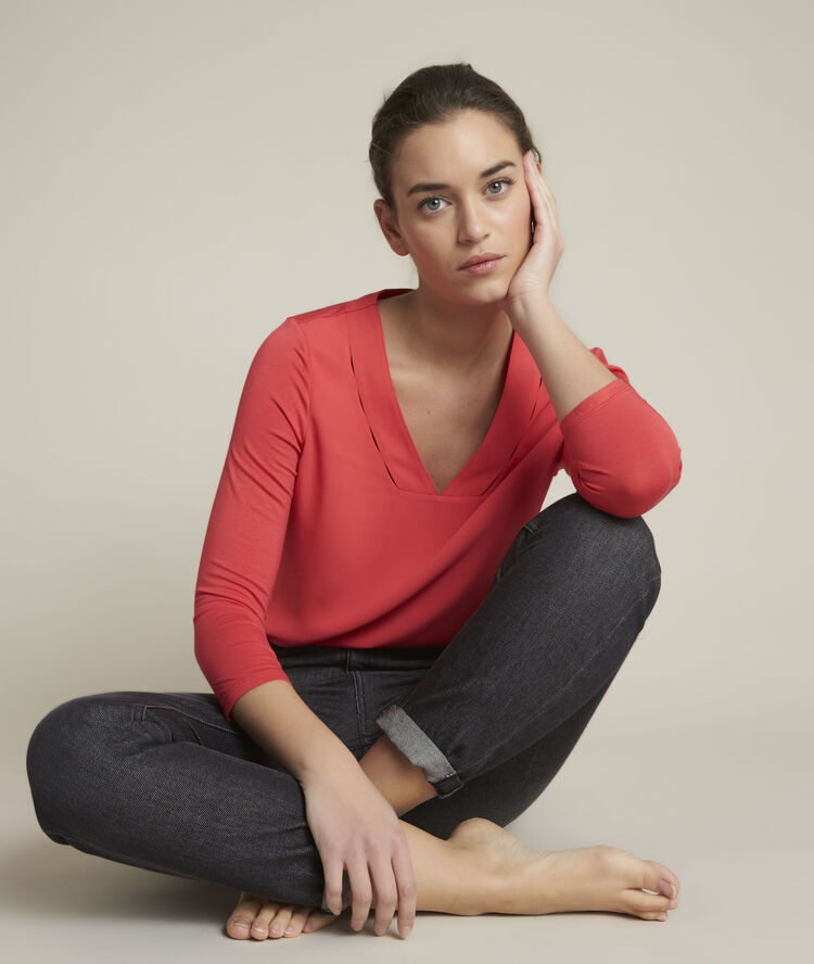 Top corail bimati&egrave;re eliott corail.