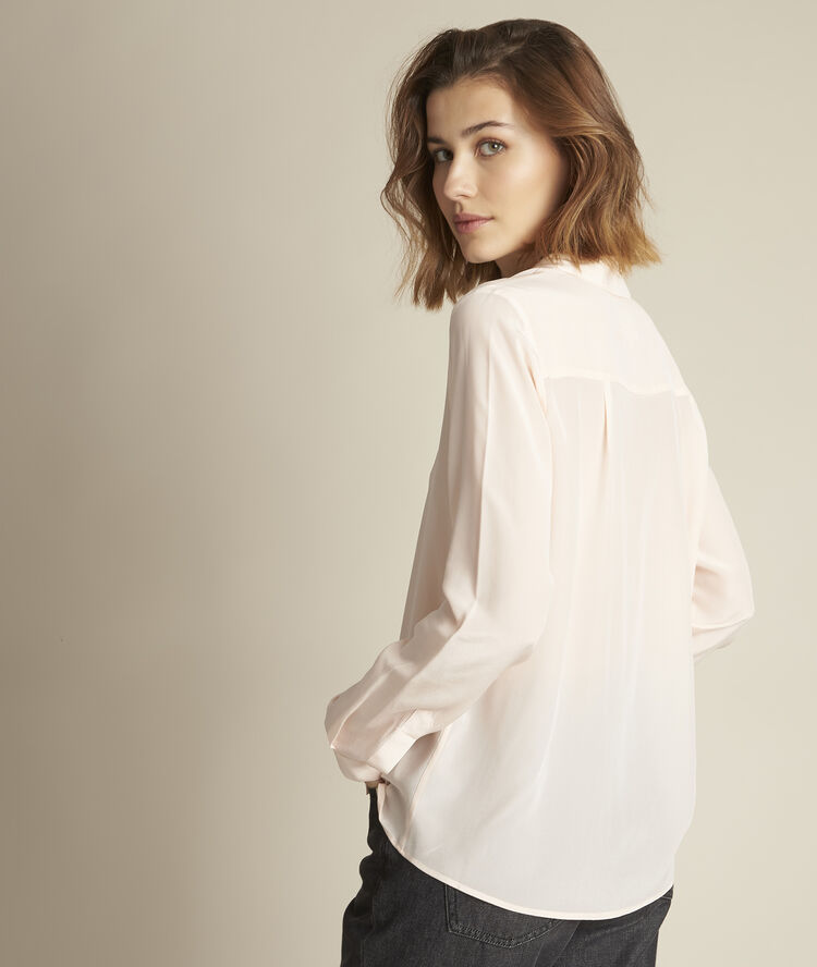 Chemise en soie nude maelle nude.