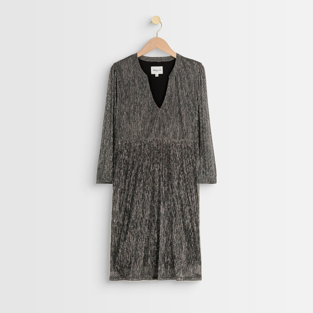 Robe droite lamée cynthia chine moyen.