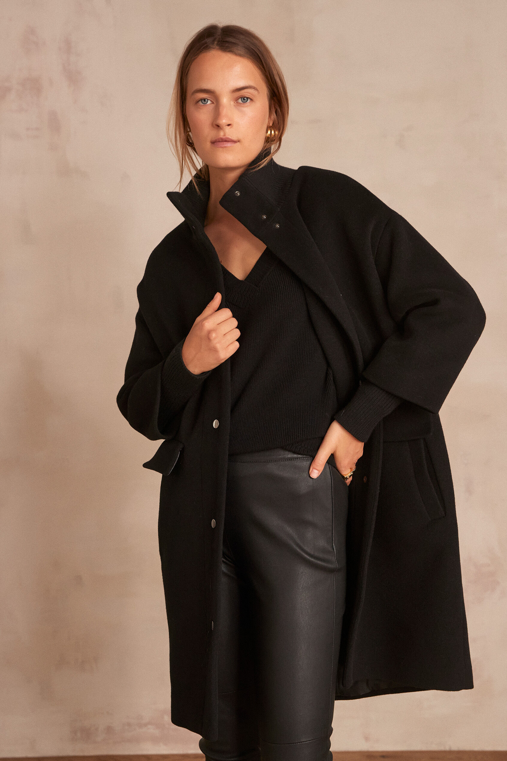 manteau noir 123