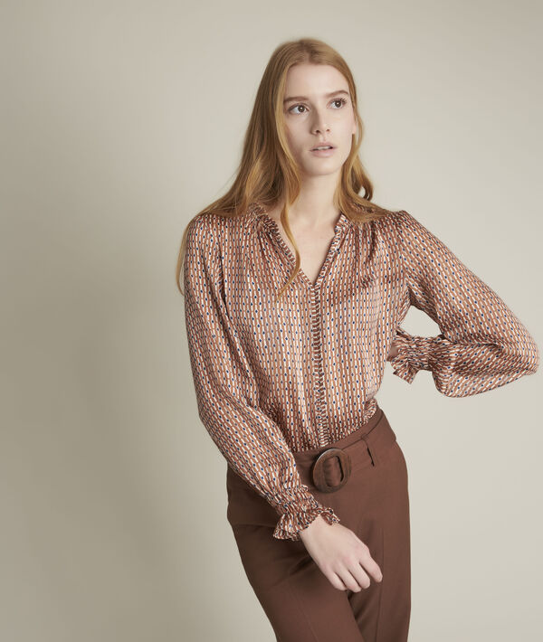 Blouse imprimée Evelyn | 1-2-3 Blouse imprimée Evelyn PhotoZ | 1-2-3