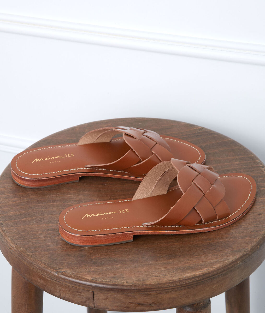 Mules en cuir Gemy | 1-2-3 Mules en cuir Gemy PhotoZ | 1-2-3