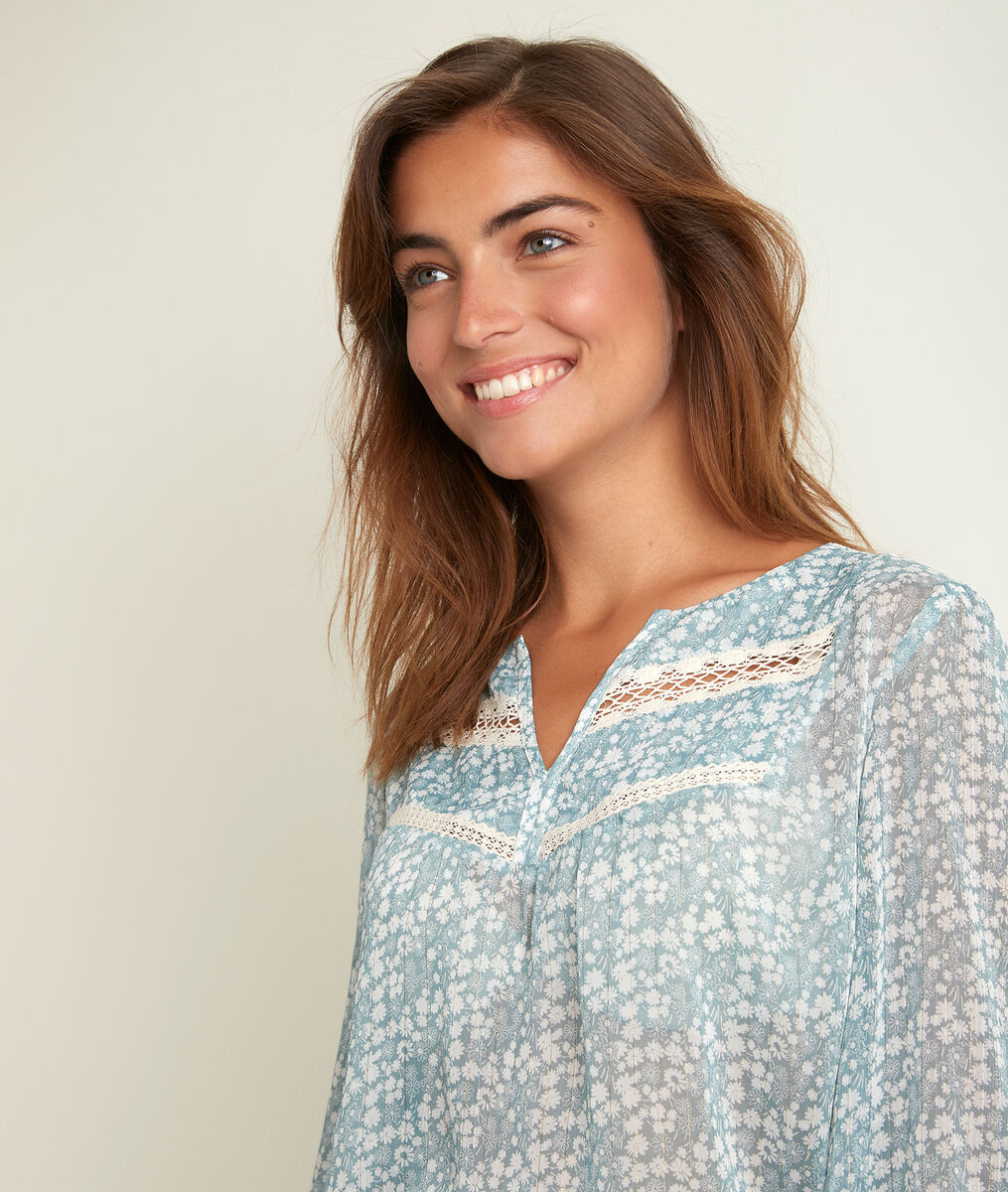 Blouse imprimée Juan | 1-2-3 Blouse imprimée Juan PhotoZ | 1-2-3