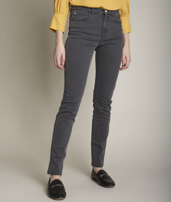 Jean slim mid grey Amalia | 1-2-3 Jean slim mid grey Amalia PhotoZ | 1-2-3