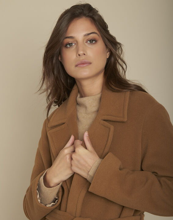 Manteau long ceinturé Tori | 1-2-3 Manteau long ceinturé Tori PhotoZ | 1-2-3