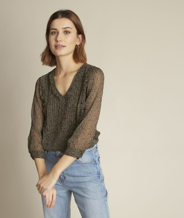 Blouse imprimée Eli | 1-2-3 Blouse imprimée Eli PhotoZ | 1-2-3