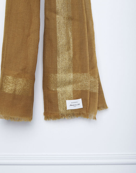 Foulard ambre brillant Galet | 1-2-3 Foulard ambre brillant Galet PhotoZ | 1-2-3