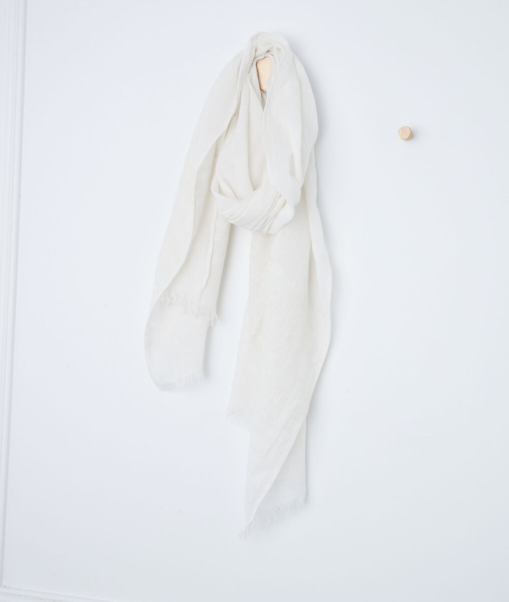 Foulard en coton biologique beige Brooklyn | 1-2-3 Foulard en coton biologique beige Brooklyn PhotoZ | 1-2-3
