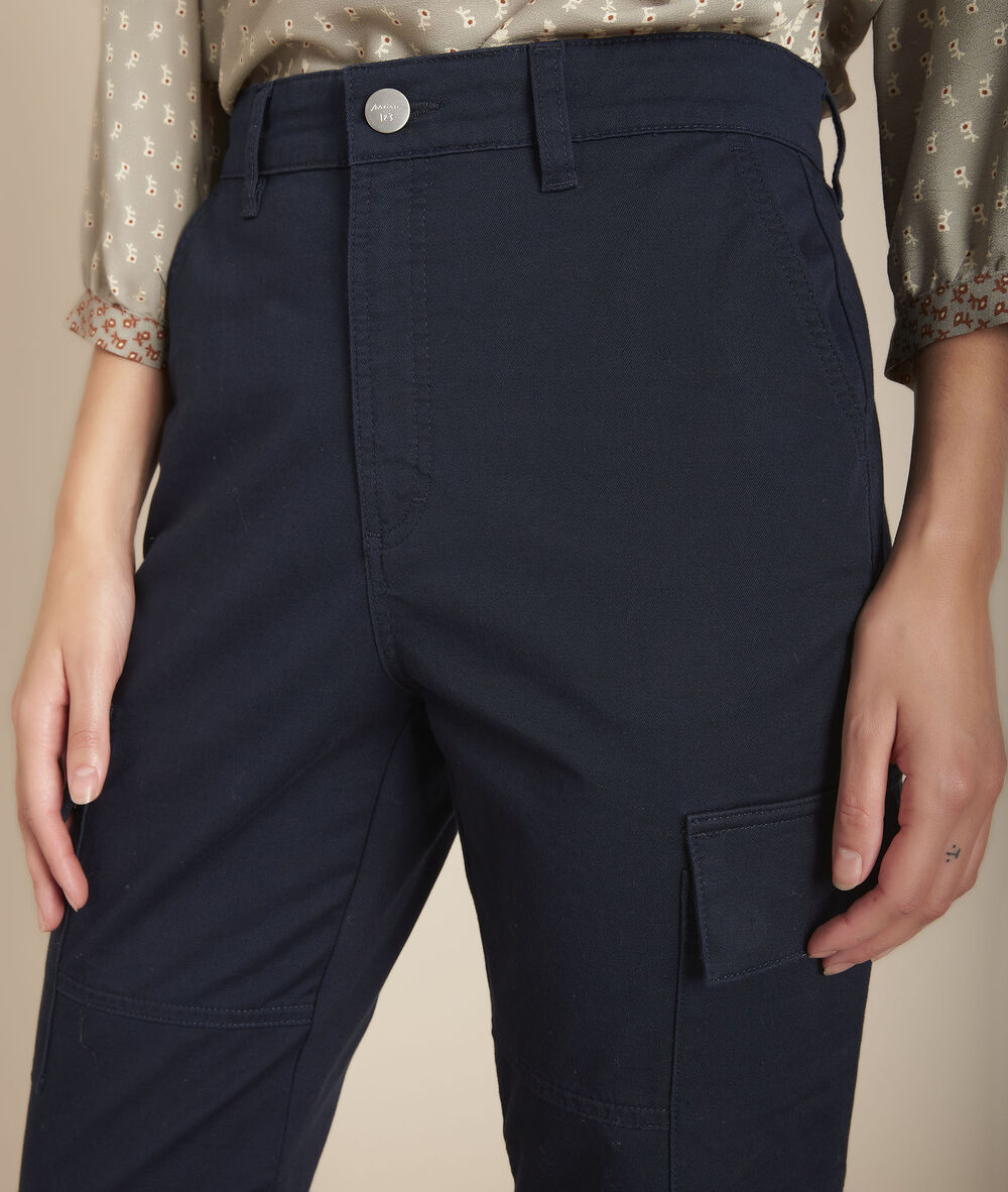 Pantalon cargo marine silvio marine.