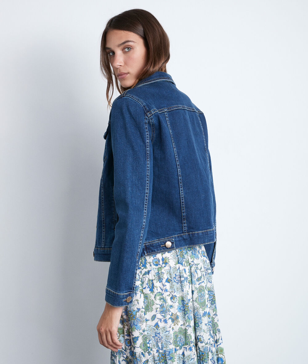 Veste en denim brut palmyre denim brut.