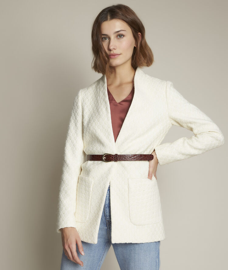 Bluse aus seide emilienne pfirsich.