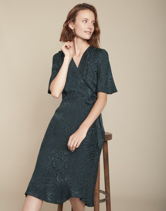 Robe jacquard cyprès fluide Roda | 1-2-3 Robe jacquard cyprès fluide Roda PhotoZ | 1-2-3