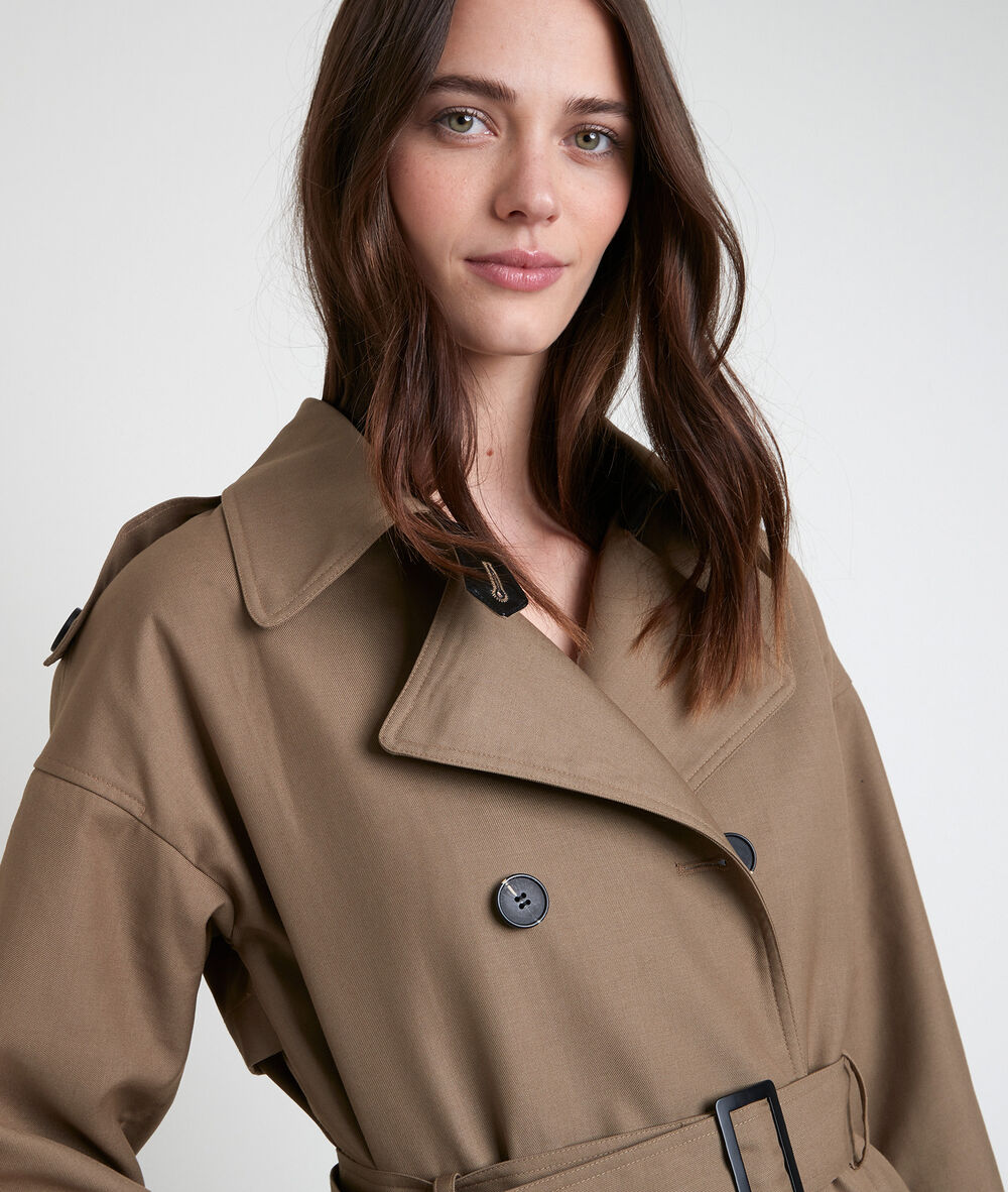 Trench 3/4 beige victoria beige.