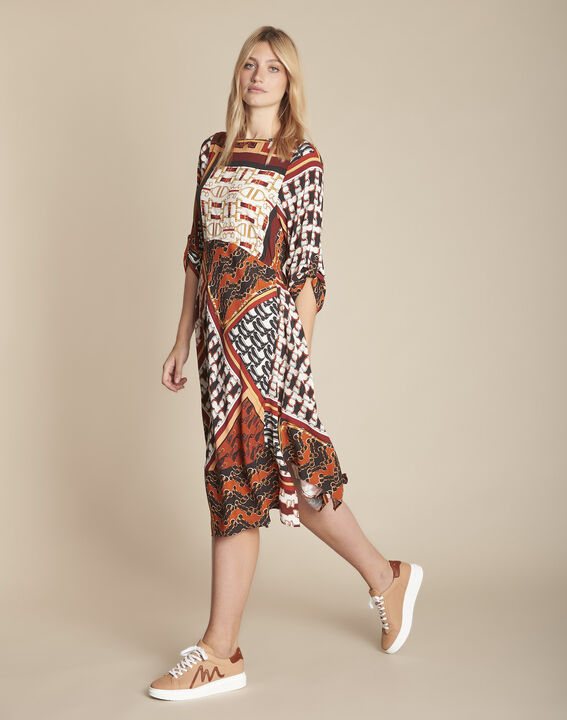 Robe imprimé foulard Isadora | 1-2-3 Robe imprimé foulard Isadora PhotoZ | 1-2-3