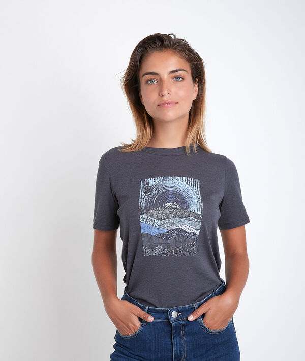 Tee-shirt imprimé en polyester recyclé Djack | 1-2-3 Tee-shirt imprimé en polyester recyclé Djack PhotoZ | 1-2-3