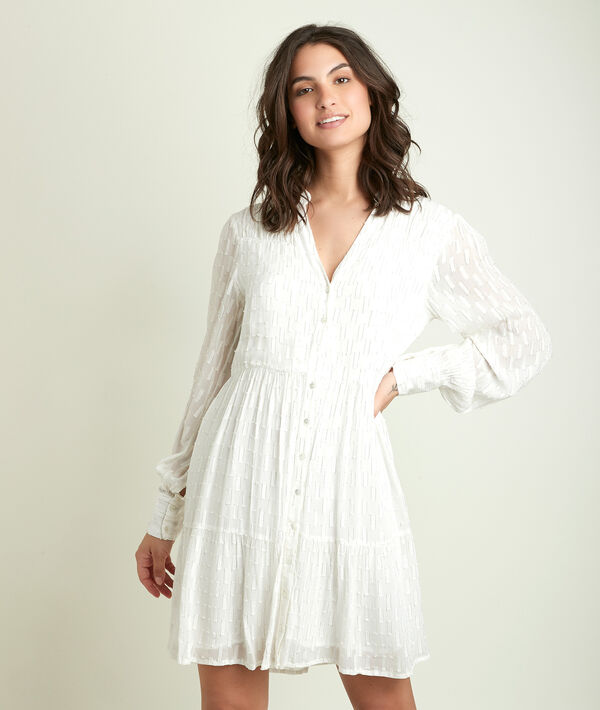 Robe imprimé lurex Cassandra | 1-2-3 Robe imprimé lurex Cassandra PhotoZ | 1-2-3