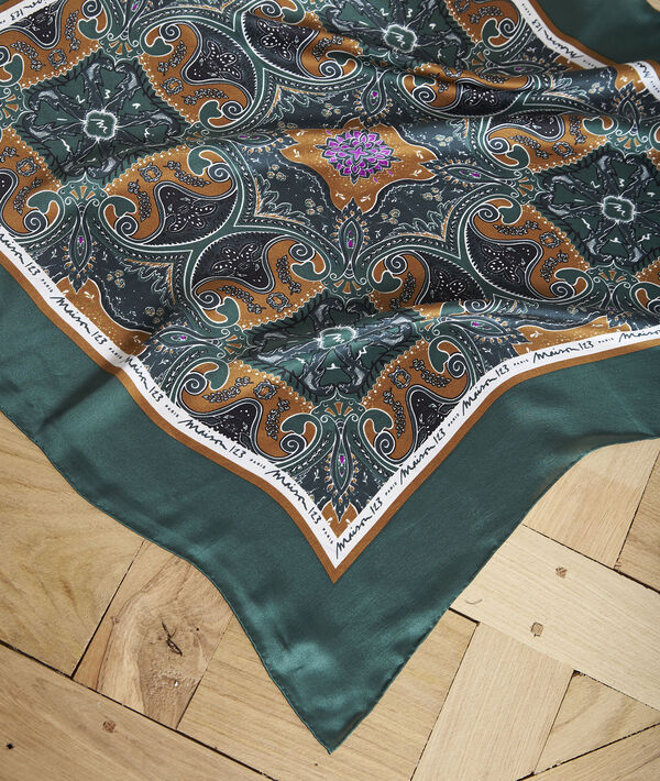Foulard imprimé soie Gabie | 1-2-3 Foulard imprimé soie Gabie PhotoZ | 1-2-3